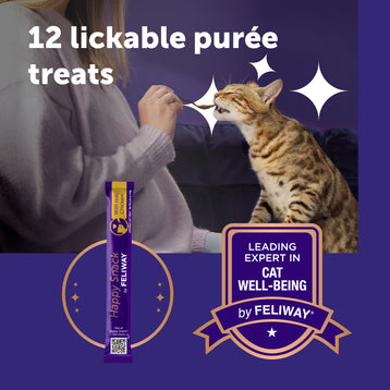 Happy Snack by FELIWAY®, 12 Pack (0.5oz Tubes)